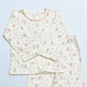 Brand New Bread Rabbit 12M-4Y Girls's Floral 2- Piece PJ
